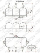 Катушка зажигания GENERAL MOTORS SPARK/MATIZ M250 (модуль)