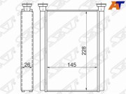 Радиатор отопителя салона TOYOTA CAMRY CV30 01-06/SOLARA 03-08/TOYOTA LAND CRUISER 100 98-07