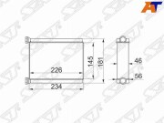 Радиатор отопителя салона TOYOTA LAND CRUISER 100 98-07