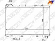 Радиатор SSANGYONG KORANDO 95-06/TAGAZ TAGER 08-14