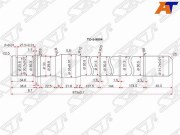 Полуось FR TY Land Cruiser 80/105 (длинная) -LH