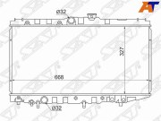 Радиатор TOYOTA COROLLA/CORONA/CARINA АT170/SPRINTER/LEVIN/TRUENO/CARIB 87-92