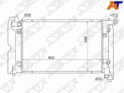 Радиатор TOYOTA AVENSIS/COROLLA USA 1ZZ-FE/3ZZ-FE/4ZZ-FE 03-06