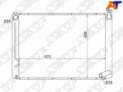 Радиатор TOYOTA HARRIER 2AZ-FE 03-06