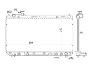 Радиатор TOYOTA RAV4 98-00