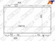 Радиатор TOYOTA MARKII/CHASER/CRESTA LX90/100 2LTE 2.5 92-01 DIESEL