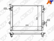 Радиатор TOYOTA LAND CRUISER PRADO/SURF 1KD/KZ 03-