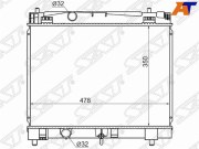 Радиатор TOYOTA VITZ/YARIS/BELTA 1KR/2SZ 05-