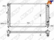 Радиатор AUDI A4/S4 2.4/2.5TD/2.6/2.8 94-00/AUDI A6/S6 2.4 97-04/VW PASSAT B5 2.5TD/2.8 00-05/SKODA