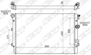 Радиатор VW TIGUAN 1.4T/2.0T/2.0TD 2007-// VW SHARAN/ALHAMBRA 1.4T/2.0TD 2010-