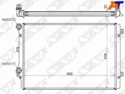 Радиатор VOLKSWAGEN GOLF* 03- /JETTA 05-/PASSAT* 05-/ TOURAN 03-/AUDI A3 03-12/AUDI TT 06-/SKODA SUP