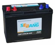Аккумулятор SEBANG MARINE 95Ач 640А прямая/п.