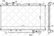 радиатор системы охлаждения Mazda 323 1.3-1.8 96-98