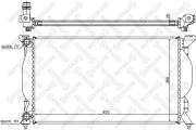радиатор системы охлаждения Audi A4 1.6/1.8/2.0 00-04