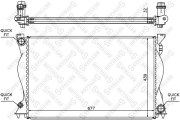 радиатор системы охлаждения МКПП Audi A6 2.4/3.0/3.2i 