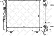 радиатор системы охлаждения без AC АКПП MB W124 2.2i 16V 