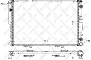 радиатор системы охлаждения MB T124 3.0TD 4-Matic 93-96