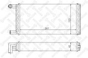 радиатор печки MB 601/602 2.3-3.0D <96