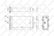 радиатор печки VW T4 1.8-2.8i/D 90-03