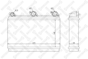 радиатор печки BMW E31/E32/E34 1.8-5.5/2.5TD 86-99