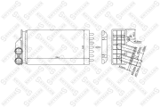 радиатор печки Citroen C4, Peugeot 307 1.4-2.0 02>