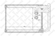 радиатор печки Hyundai Sonata 2.0/2.4/3.3 04>