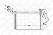 радиатор печки Hyundai SantaFe 2.0/2.2/2.4/2.7 00>