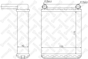 радиатор печки MB Sprinter all 95-06