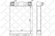 радиатор печки MB W203/C209/W463/R230 00>