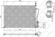 AVA FDA5328=NS94587=GR925493=VL817664 [1146195] радиаторFord Fiesta/Fusion all 