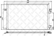 NS94386=AVA RT5253=GR925352=VL818008 [7701038395] радиатор Renault Laguna 1.9DTi