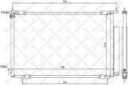 NS94772=AVA HD5201 [80101SCAA01] радиатор конд. Honda CR-V 2.0 02-06