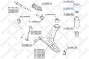 853 1603 [5461207000] подшипник опоры аморт. KIA Picanto 