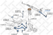 тяга рулевая BMW E87/E90/E91 1.6-2.0/1.8D/2.0D 04>