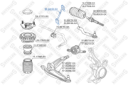 тяга стабилизатора переднего Honda Civic all 