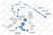 тяга стабилизатора переднего Ford Galaxy/Mondeo/S-Max all 