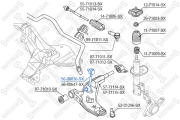 тяга стабилизатора переднего левая Mazda 626 