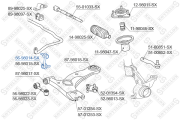 тяга стабилизатора переднего правая Toyota Avensis 97-03