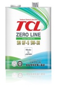 Моторное масло TCL Zero Line 5W30 синтетика 4л