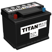 Аккумулятор TITAN STANDART 75Ач 650А прямая/п.