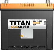 Аккумулятор TITAN ASIASILVER 77Ач 600А обратная/п.