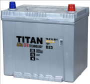 Аккумулятор TITAN ASIAEFB 70Ач 630А обратная/п.