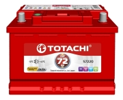 Аккумулятор TOTACHI 72Ач 540А обратная/п.