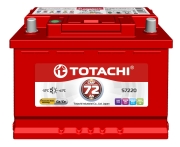 Аккумулятор TOTACHI CMF 57220 72 L 72Ач 540А прямая/п.
