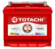Аккумулятор TOTACHI CMF 65FL 75D23 FL 65Ач 550А обратная/п.