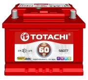 Аккумулятор TOTACHI CMF 56077 60 L 60Ач 480А обратная/п.