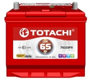 Аккумулятор TOTACHI CMF 65FR 75D23 FR 65Ач 550А прямая/п.