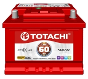 Аккумулятор TOTACHI CMF 56077 60 R 60Ач 480А прямая/п.