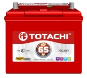 Аккумулятор TOTACHI CMF 65R 75D23R 65Ач 550А прямая/п.