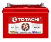 Аккумулятор TOTACHI CMF 75R 80D26R 75Ач 580А прямая/п.